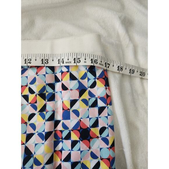 Etcetera Geometric print pencil skirt nwt sz 8 colorful Careerwear professional - Picture 10 of 12